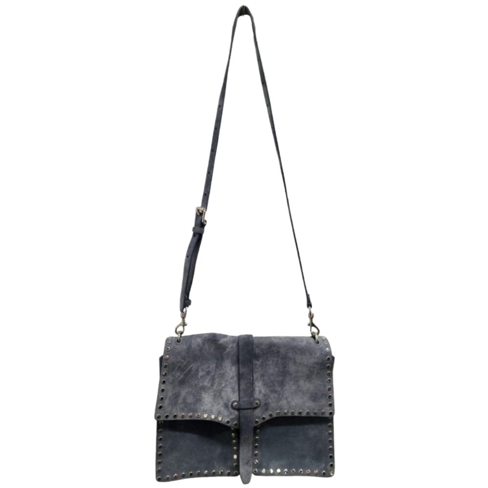 Rebecca‎ Minkoff Nanine Studded Messenger Shoulder Bag
